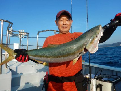 20240819　ワラサ　白浜渡船ルアー・ジギング船魚拓号