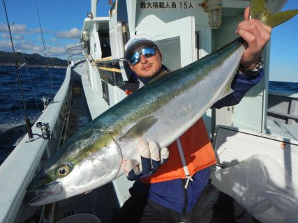 20241201 ワラサ・カンコ　白浜渡船・ルアー・ジギング船魚拓号