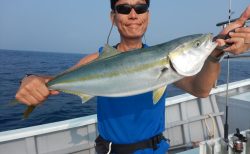 20250706　ワラサ　白浜渡船・ルアー・ジギング船魚拓号