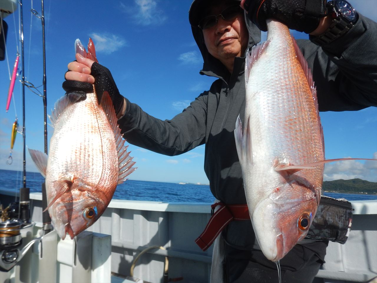 20250710 マダイ・ハタetc 白浜渡船・ルアー・ジギング船魚拓号