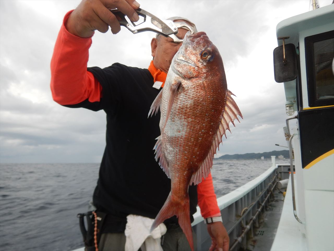 20250928　マダイ釣れる　白浜渡船・ルアー・ジギング船魚拓号