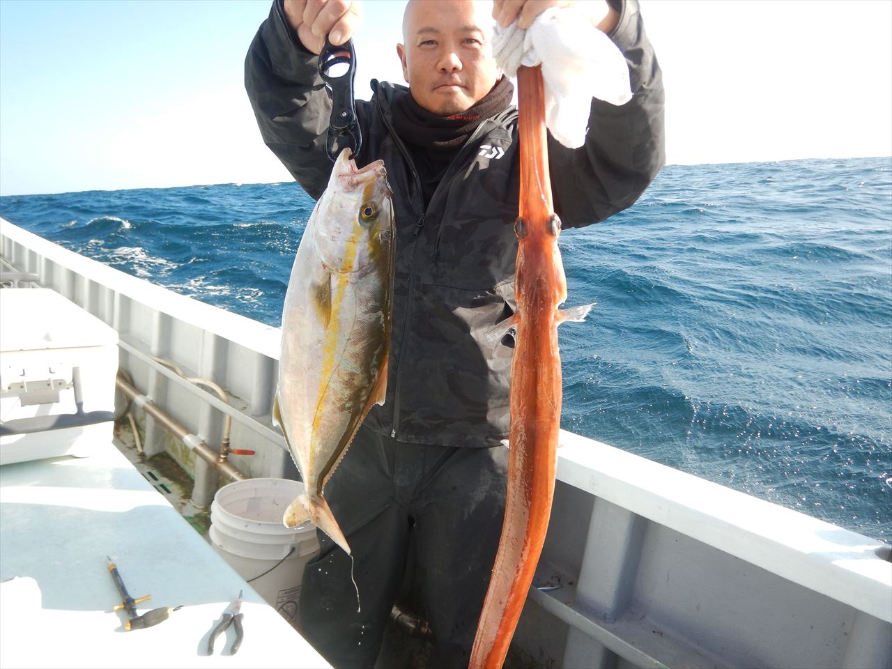 20251115 カンパチ・スマガツオetc 白浜渡船・ルアー・ジギング船魚拓号
