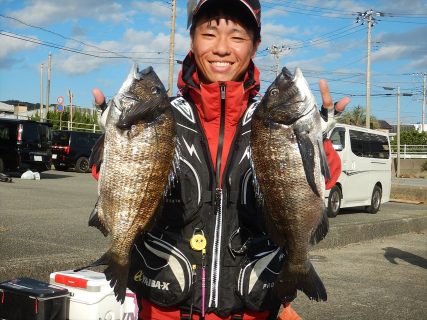 20251116　クロダイ、メジナ　白浜渡船