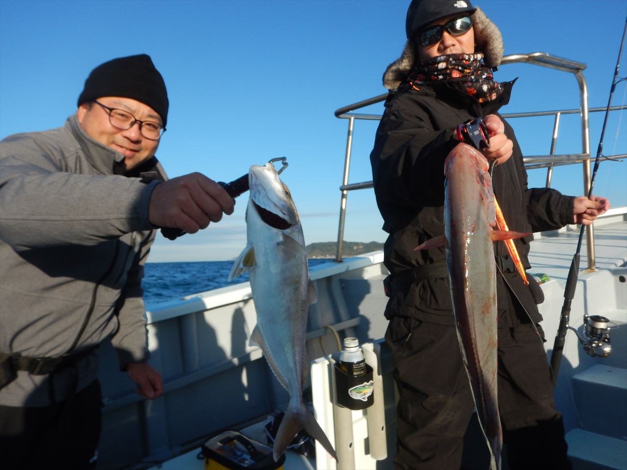 20251206 カンパチ/アオハタ etc 白浜渡船・ルアー・ジギング船魚拓号