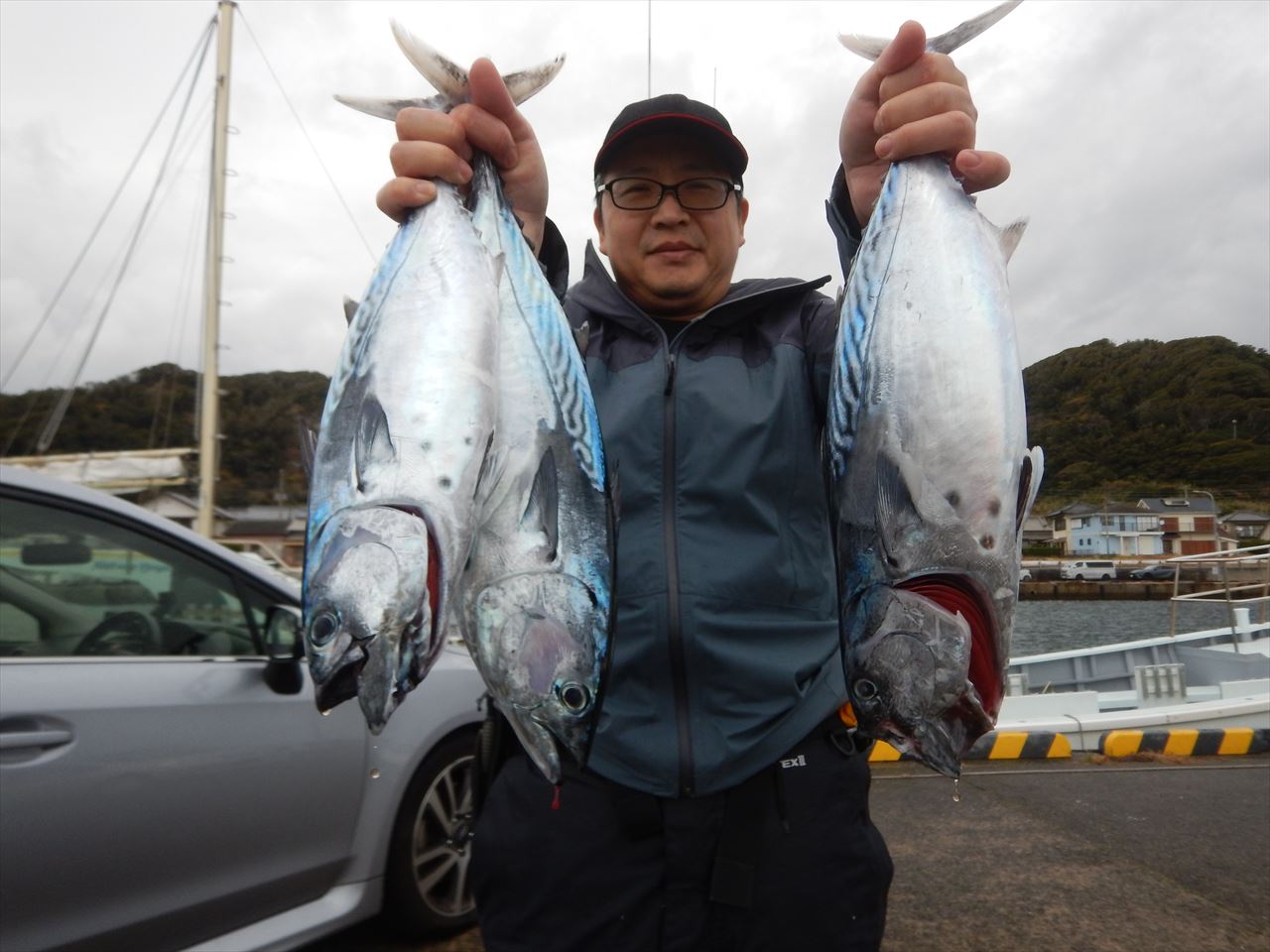 2025120　カンパチ　スマガツオetc　白浜渡船・ルアー・ジギング船魚拓号