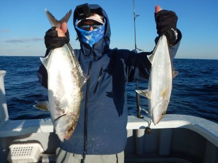 20251218　カンパチetc　白浜渡船・ルアー・ジギング船魚拓号