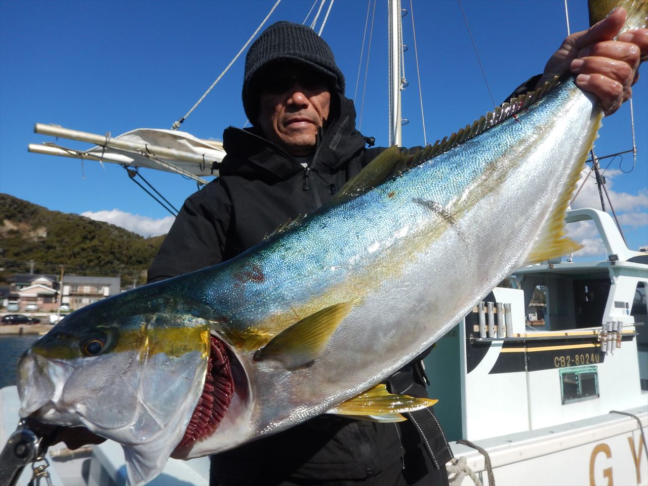 20260102 初釣り ヒラマサ ワラサ釣れる 白浜渡船・ルアー・ジギング船魚拓号