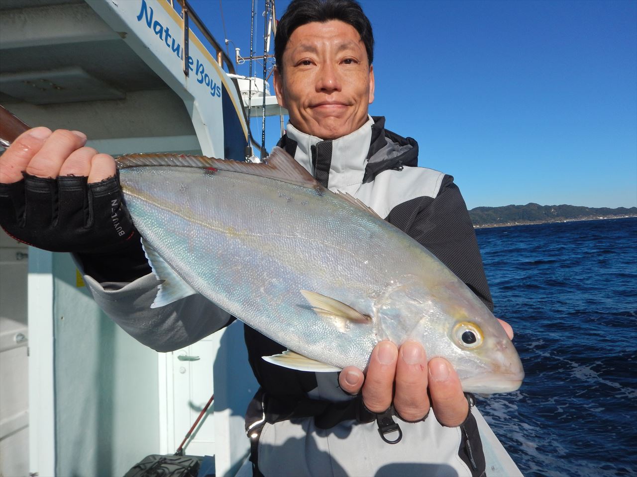 20250103 カンパチetc　白浜渡船・ルアー・ジギング船魚拓号