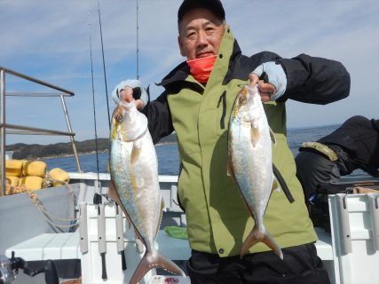 20260115　カンパチが絶好調　白浜渡船・ルアー・ジギング船魚拓号