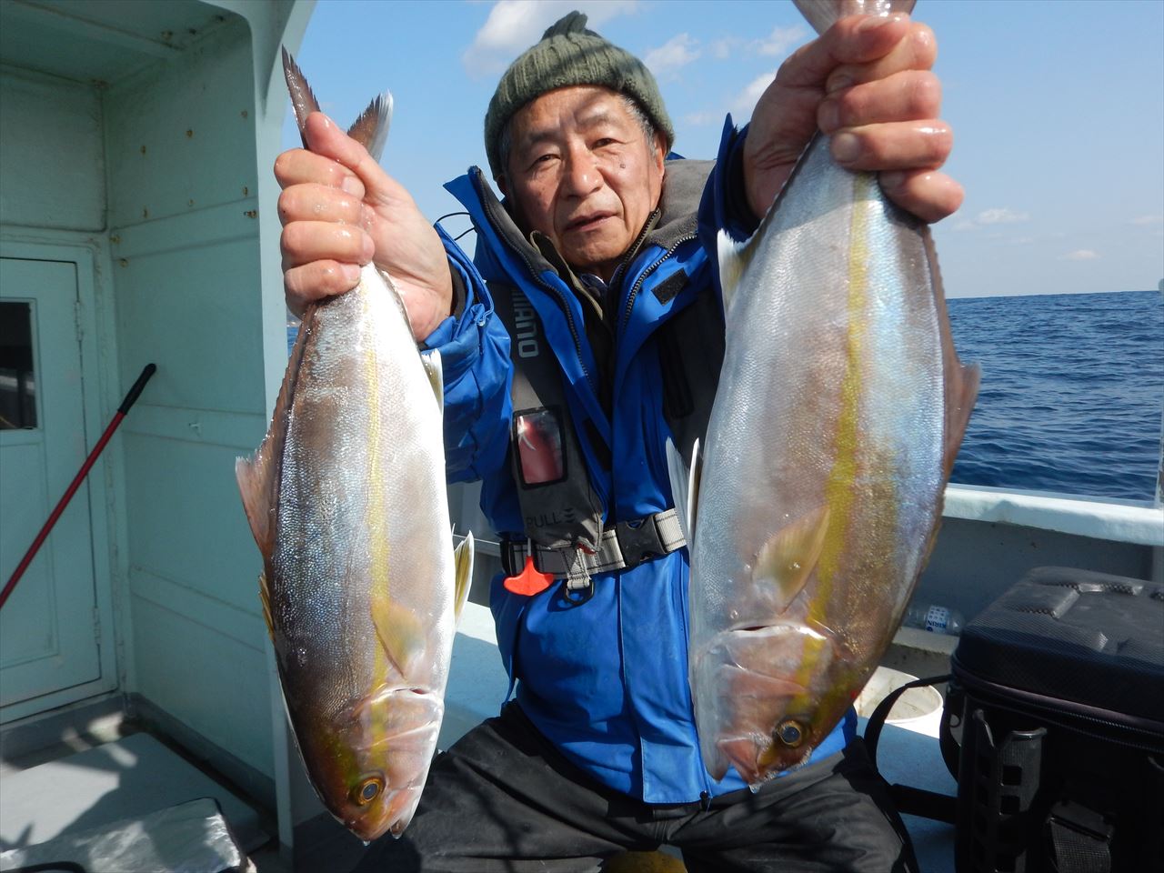 20260127 カンパチ　白浜渡船ルアー・ジギング船魚拓号