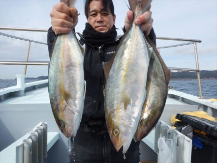 20260220　カンパチ　白浜渡船・ルアー・ジギング船魚拓号