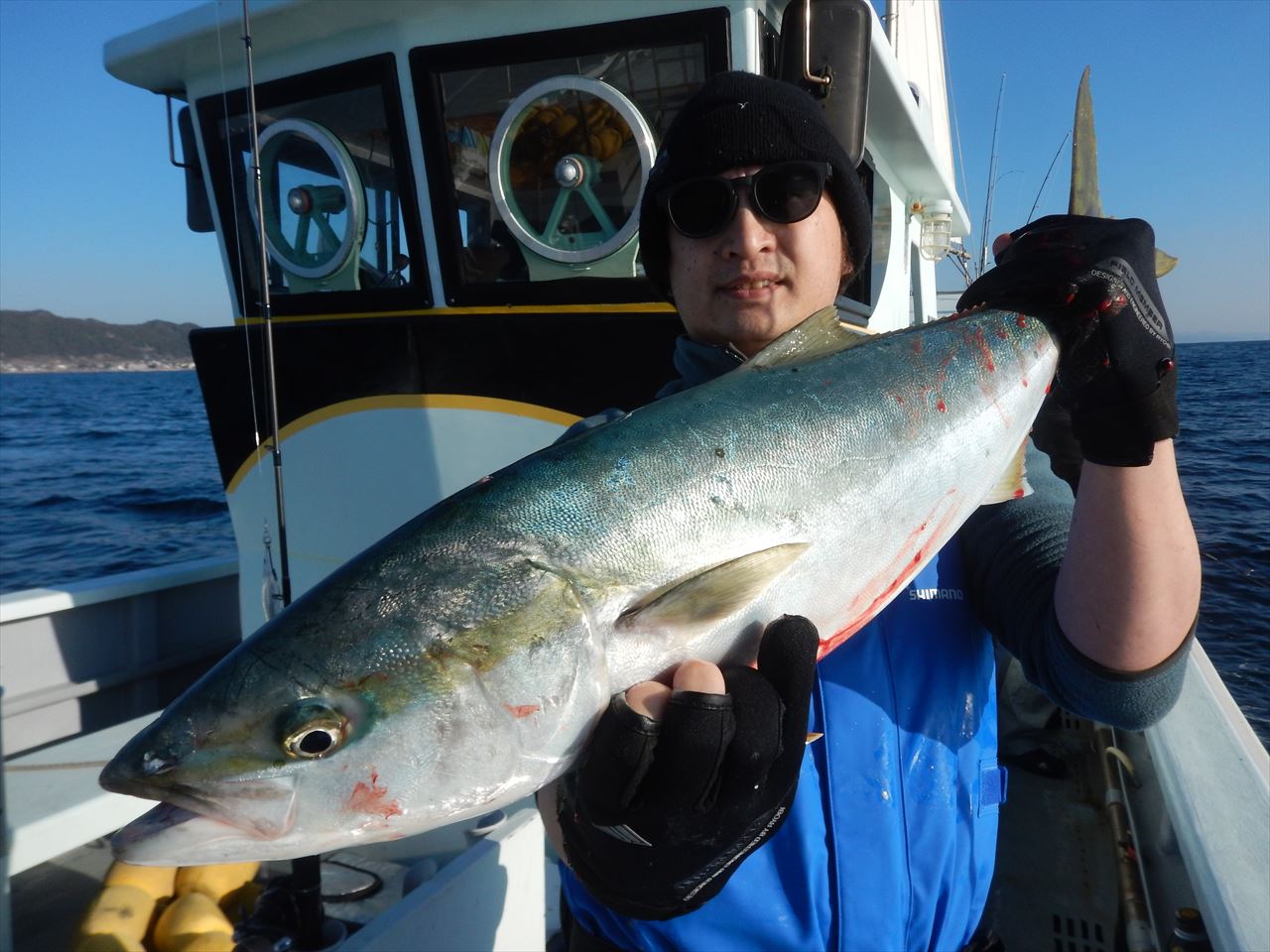 20260222 ワラサ(3.4キロ) 白浜渡船・ルアー・ジギング船魚拓号