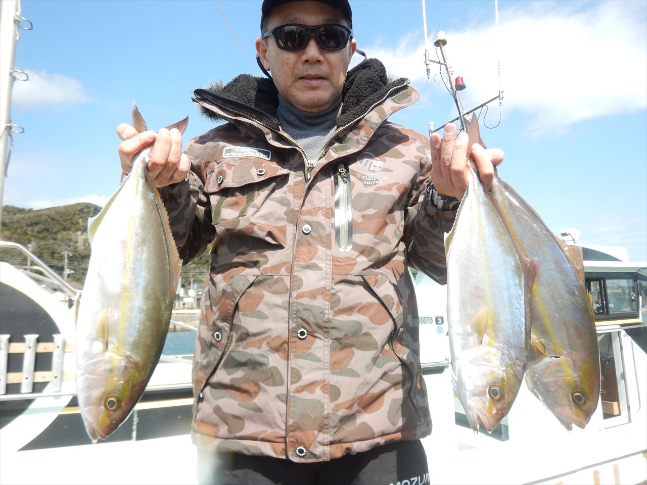 20260301 カンパチ アオハタ・マハタetc 白浜渡船・ルアー・ジギング船魚拓号